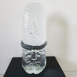 Vintage Blenko British Policeman Bobby Art  Glass Bookend.